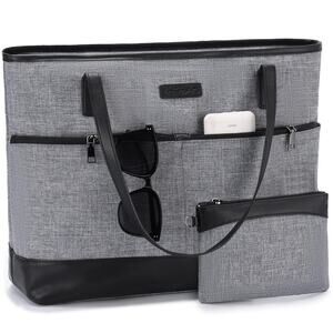 Kasqo Laptop Tote Bag Water Resistant Shockproof NWT